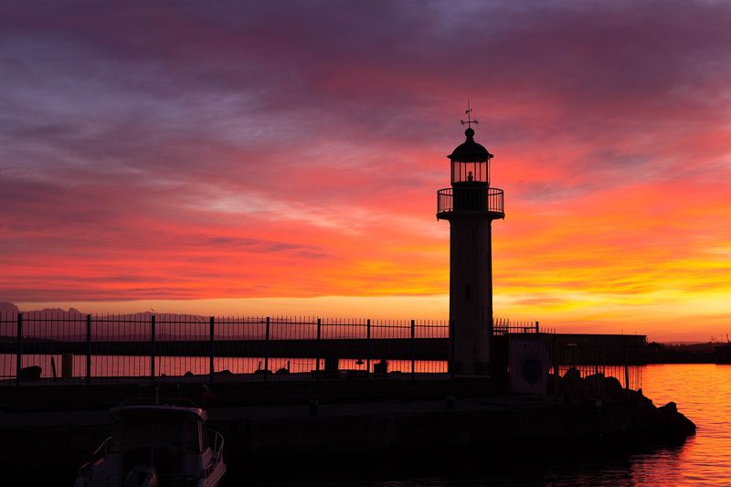 Black Sea lighthouse near Burgas
